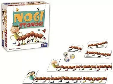 Board Game Centipede Legs for 2-4 Players 4+ Years Old (PL) Egmont