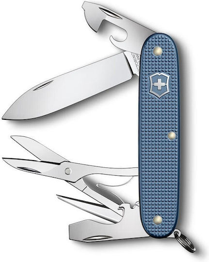 Victorinox Pioneer X Alox Schweizer Taschenmesser Schlüsselanhänger Blau