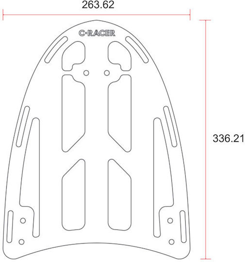 C-Racer Motorcycle Saddle 578653