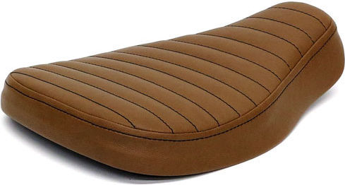 C-racer Motorcycle Saddle Dark Brown C-racer Classic Bobber Solo Seat Large Dark Brown