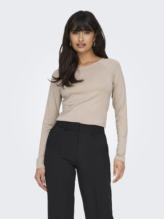 Women's Blouse Long Sleeve Ecru