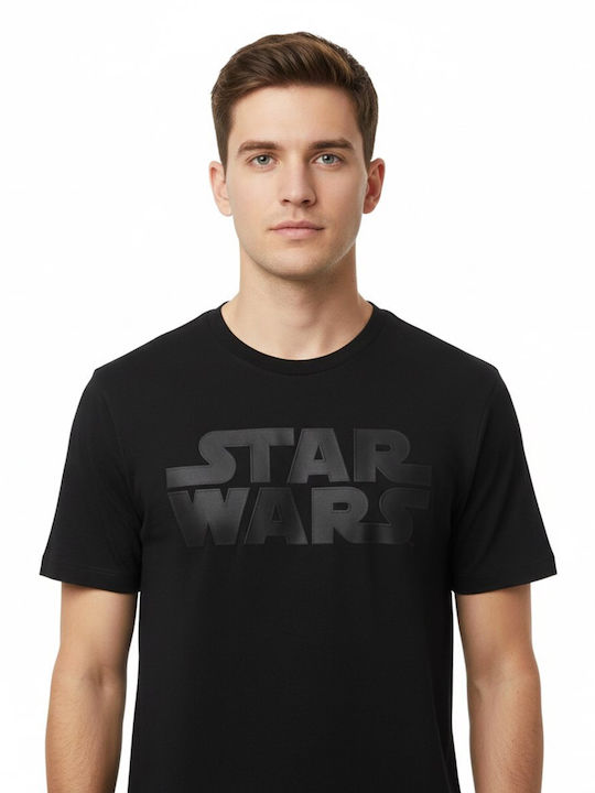 Tricou Star Wars Logo Negru Meswts028
