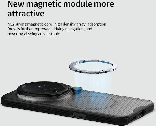 Nillkin Back Cover Plastic / Silicone Black (OnePlus 8 ProRealme 8/8 Pro)