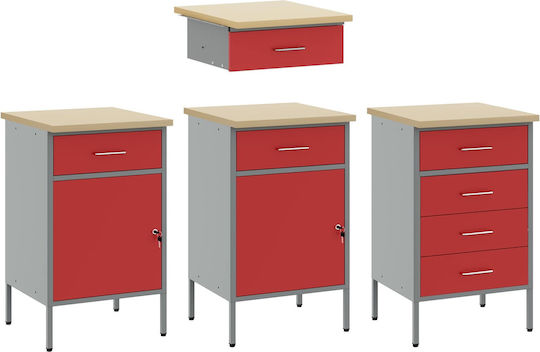 vidaXL Bank 150x55x200cm 8Stück 3321452