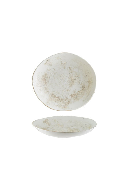 Bonna Nacrous Serving Bowl Round made of Porcelain with Diameter 26cm