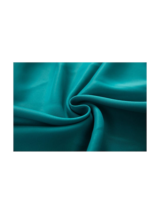 Mc Decor Κουρτίνα Συσκότισης με Τρουκς Πράσινη 140x265εκ.