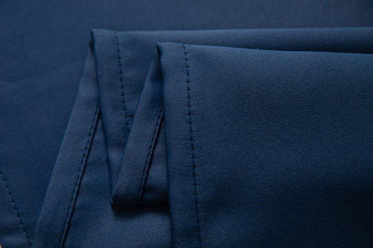 Mc Decor Blackout Curtain with Grommet Blue 140x265cm