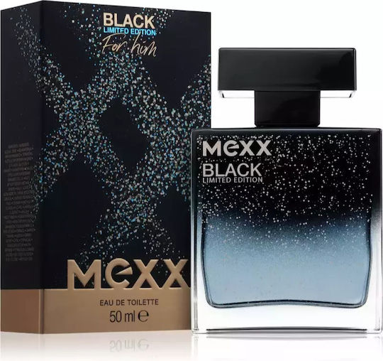 Mexx Black Man Men's Eau De Toilette Capacity Ml 50