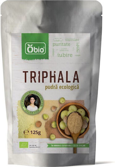 Organic Triphala Powder 125g Obio