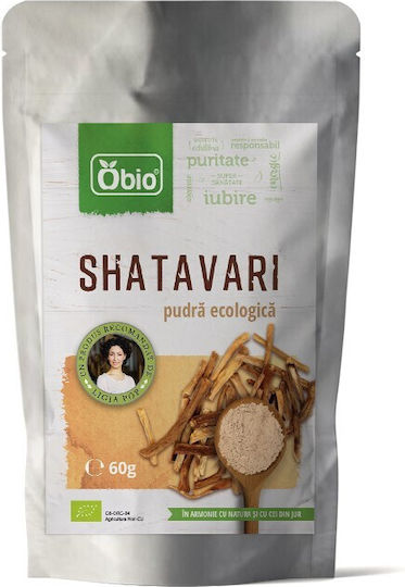 Organic Shatavari Powder 60g Obio