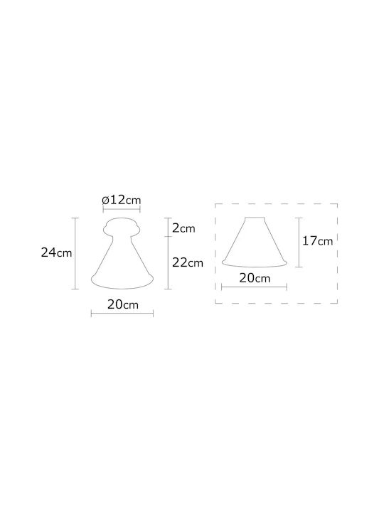 SteweHome Deckenleuchte Konektisch Beleuchtung Oberlicht Antike 20x24cm SteweHome Deckenleuchte Konektisch Beleuchtung Oberlicht Antike 20x24cm
