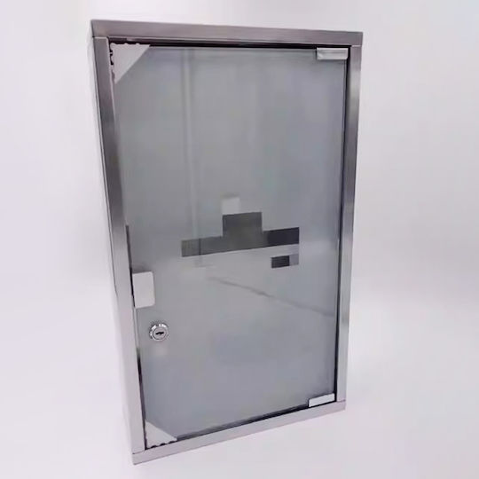 eBest Metal First Aid Cabinet Wall-Mounted with Lock