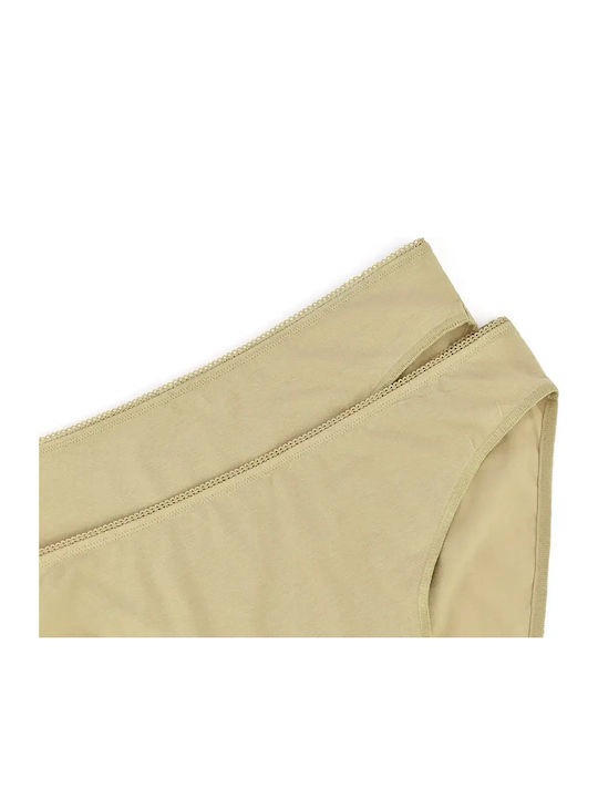 Γυναικεία Slip 2Pack Μπεζ
