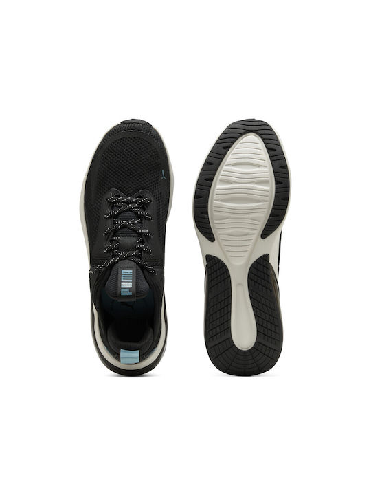 Cell Thrill Ανδρικά Αθλητικά Παπούτσια Running Μαύρα