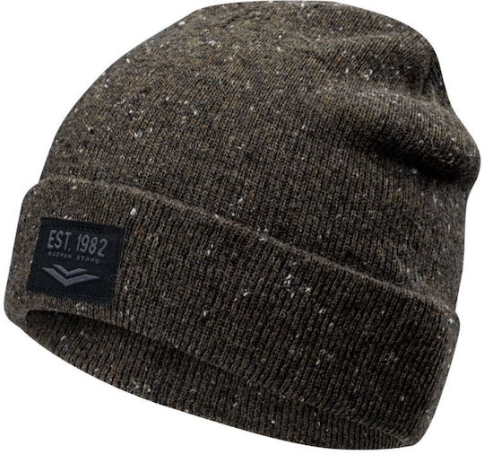 Beanie Unisex Σκούφος Πλεκτός σε Μπεζ χρώμα
