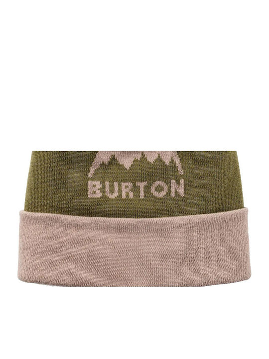 Recycled Beanie Ανδρικός Σκούφος Πλεκτός σε Πράσινο χρώμα