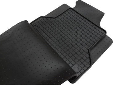Petex Set of Front and Rear Mats 4pcs for Audi A3 2003-2013 Black