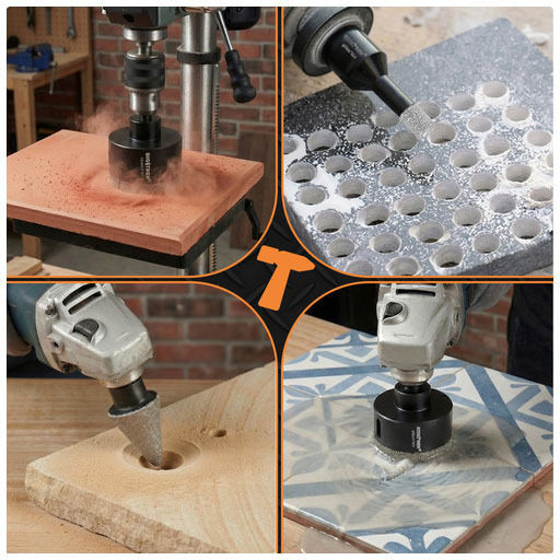Bigstren Diamond Core Drill Set for Metal and Tile 1245gr