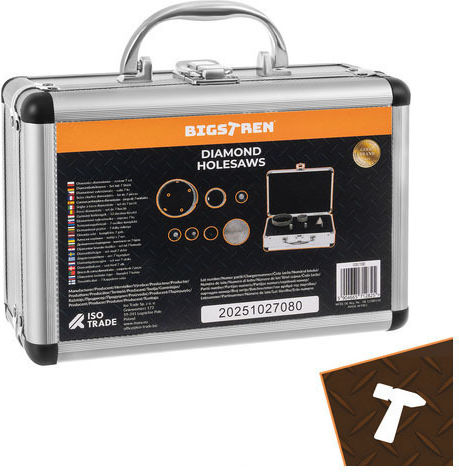Bigstren Diamond Core Drill Set for Metal and Tile 1245gr