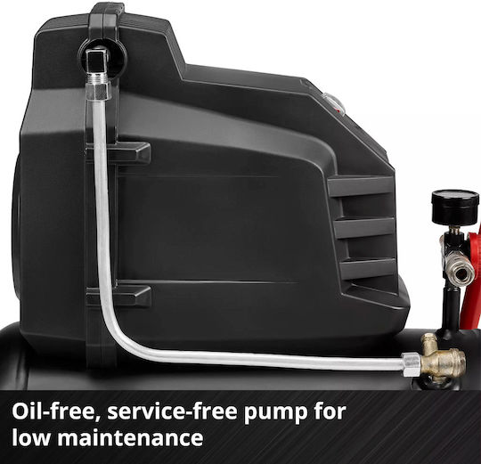 Einhell Tc-ac 190 Κομπρεσέρ Αέρος 76dB με Αεροφυλάκιο 24lt