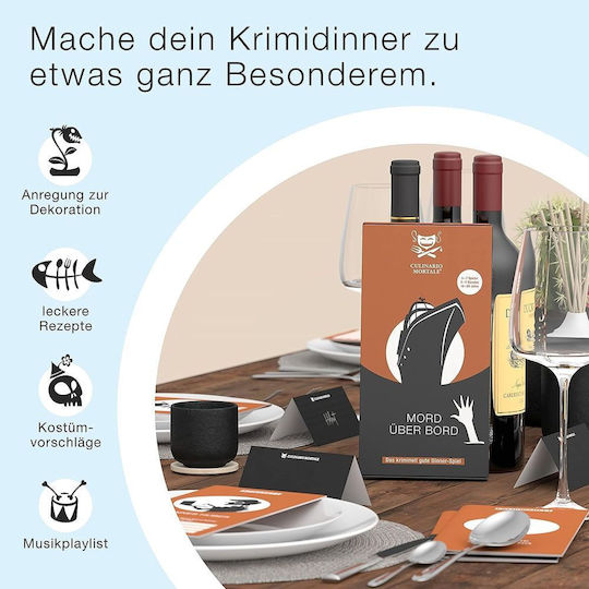 Brettspiel Murder Mystery Board für 5+ Spieler 16+ Jahre 78300 (GER) Chippo