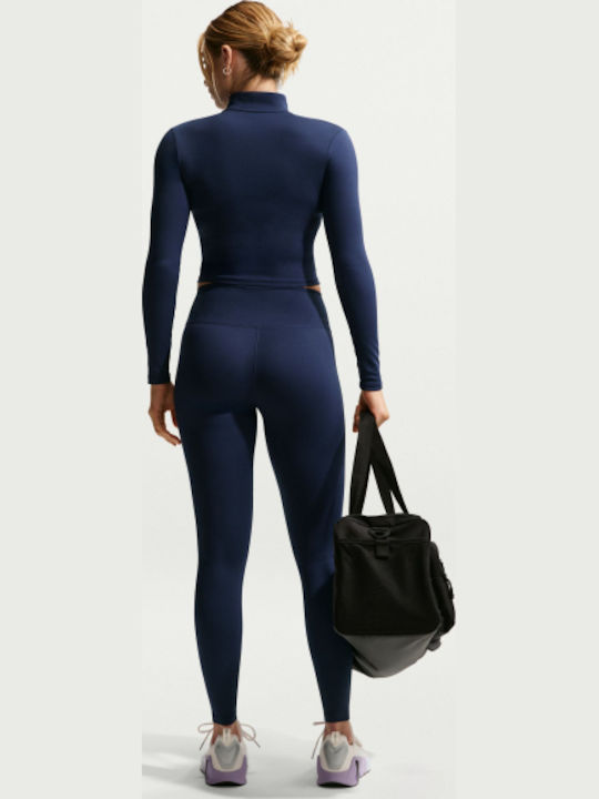 Dri-Fit Damen Leggings Lang Marineblau