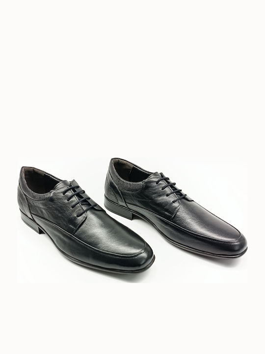 Leder Herren Freizeitschuhe Schwarz