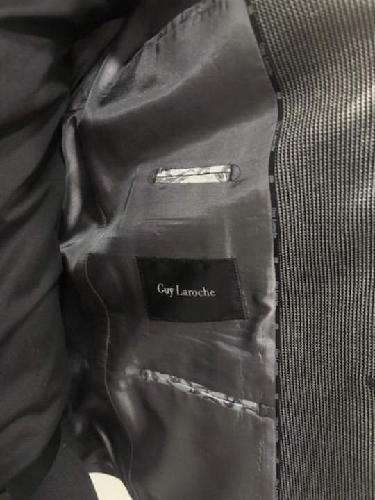Men's Suit Jacket Dark Grey-black