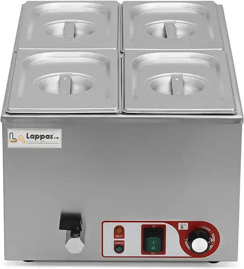 Lappas Commercial Electric Bain Marie xGN1/4 1.2kW