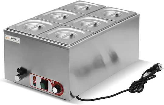 Lappas Commercial Electric Bain Marie xGN1/6 1.2kW