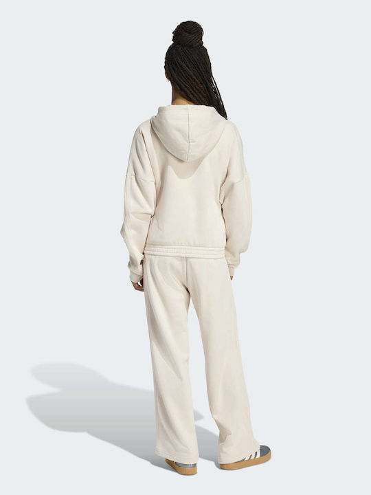 Energize Sweatpants Set Fleece Beige