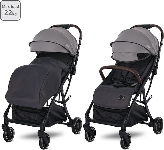 Lorelli Minori Baby Stroller Suitable for Newborn Grey Jasper