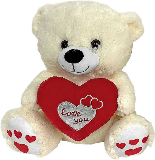 ToyMarkt Plüschbär Valentinstag 30 cm (Verschiedene Designs) 1Stück