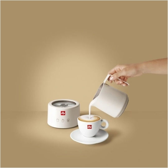 Illy Συσκευή για Ζεστό & Κρύο Αφρόγαλα με Αντικολλητική Επίστρωση