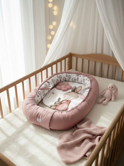 Velvet White Baby Nest