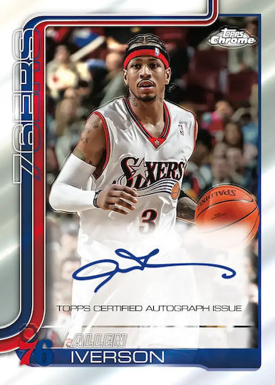 2025/26 Topps Chrome Nba Basketball Wertbox