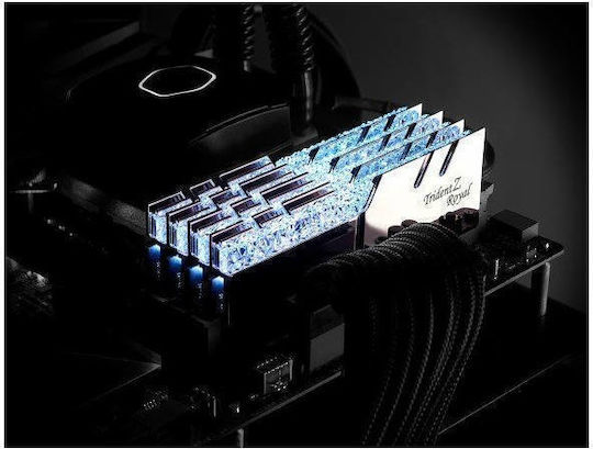 G.Skill Trident Z Royal 16GB DDR4 RAM mit 2 Modulen (2x8GB) und Geschwindigkeit 4000 für Schreibtisch