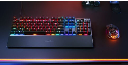 SteelSeries Apex Pro Gen 3 Gaming Μηχανικό Πληκτρολόγιο με SteelSeries OmniPoint διακόπτες και RGB φωτισμό (Αγγλικό US)