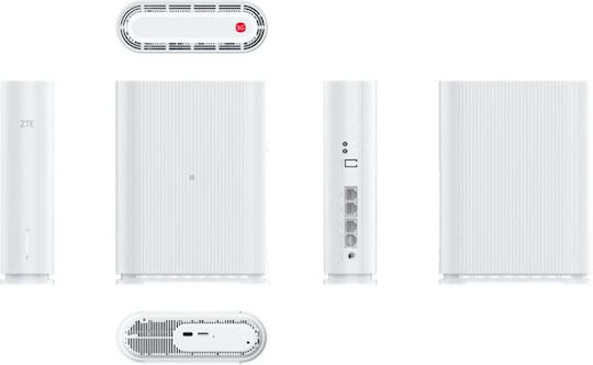 ZTE G5TS Ασύρματο 5G Router Wi‑Fi 6 με 4 Θύρες Gigabit
