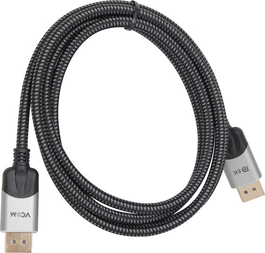 Vcom Cg635-3m кабел DisplayPort M към DisplayPort M 3m черен 8K@60Hz