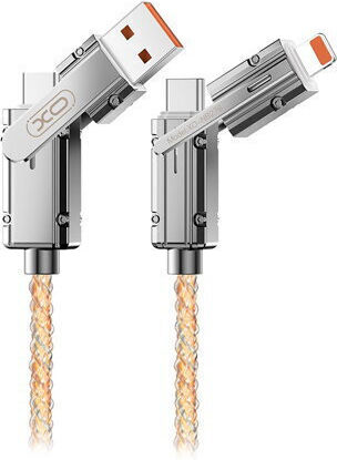 XO USB-C to Lightning Cable 60W Γκρι 1m (NB276)