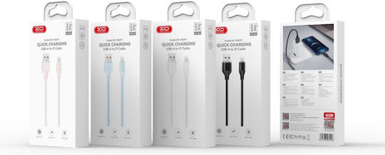 USB-A to Lightning Cable 18W Ροζ 1m 16.005.0399