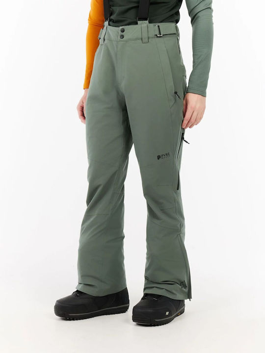 Protest 4718400-556 Men's Trousers for Ski & Snowboard Green