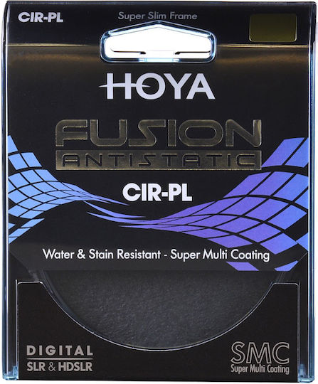 Hoya Fusion Antistatic Φίλτρo CPL Διαμέτρου 77mm για Φωτογραφικούς Φακούς