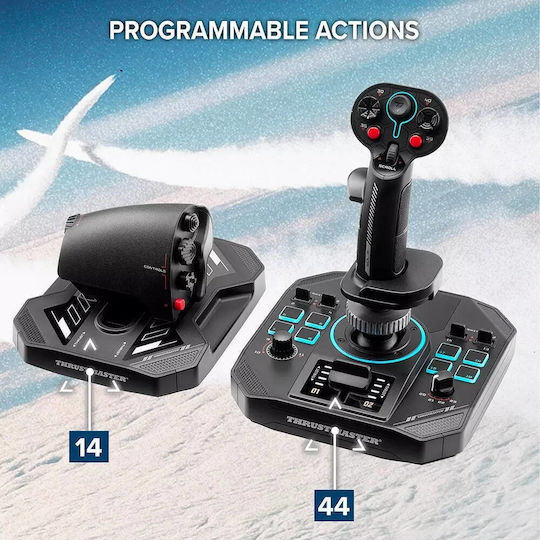 Thrustmaster Sol-r 4 Joystick Ενσύρματο Συμβατό με PC