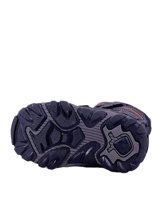 Kinderstiefel mit Reißverschluss Schwarze