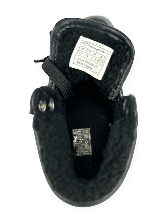 Kinder Sneakers Hoch Schwarz