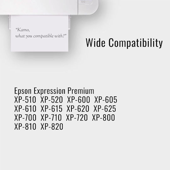 Съвместими Картриджи Kamo 26xl Мастило 0762080 8865-29 12 Бройки Съвместими Epson