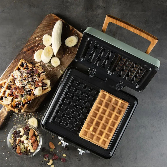 Domo Domo Waffeleisen Für Rechteckige Waffeln 2 Leistung 1520W