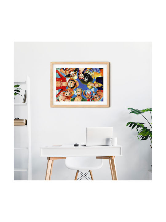 Poster One Piece Straw Hat Pirates Crew An169 21cm X 30cm